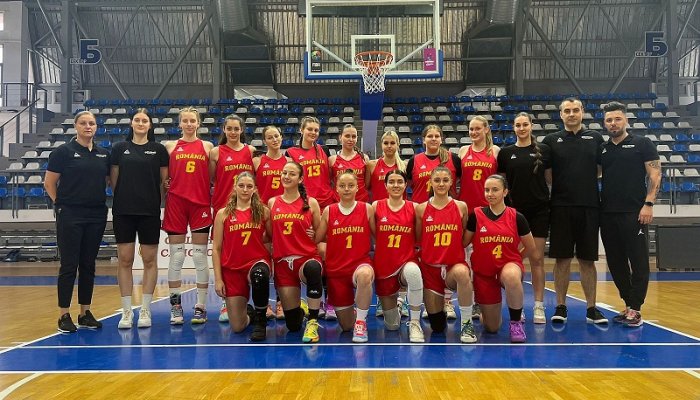  Echipa naţională a plecat la Sofia pentru a participa la FIBA U18 Women European Championship