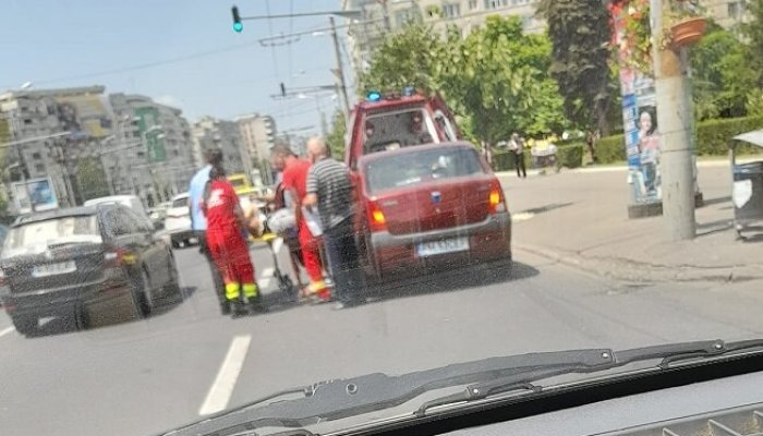 accident pieton centru Ploiești