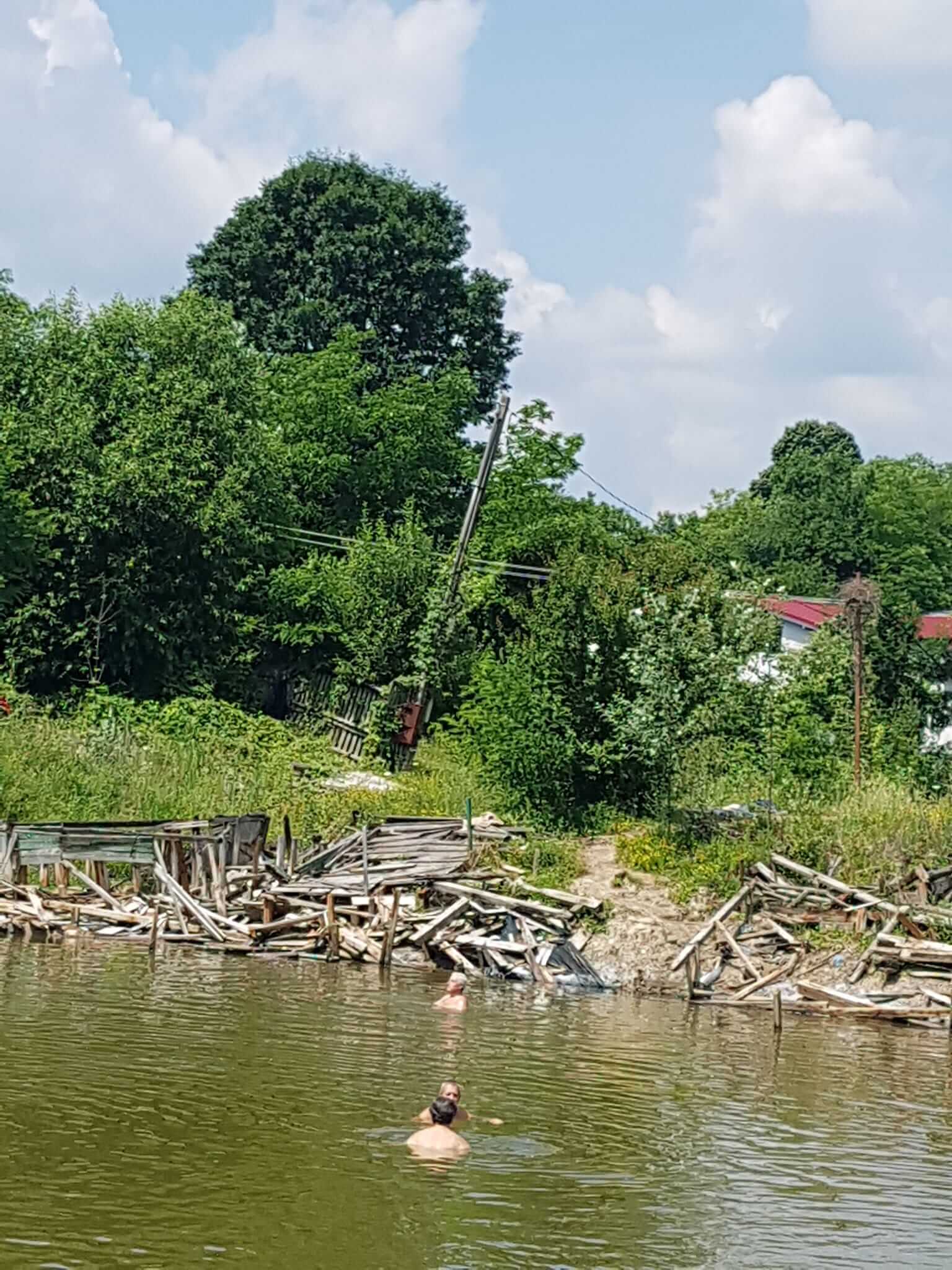 băile telega în paragină