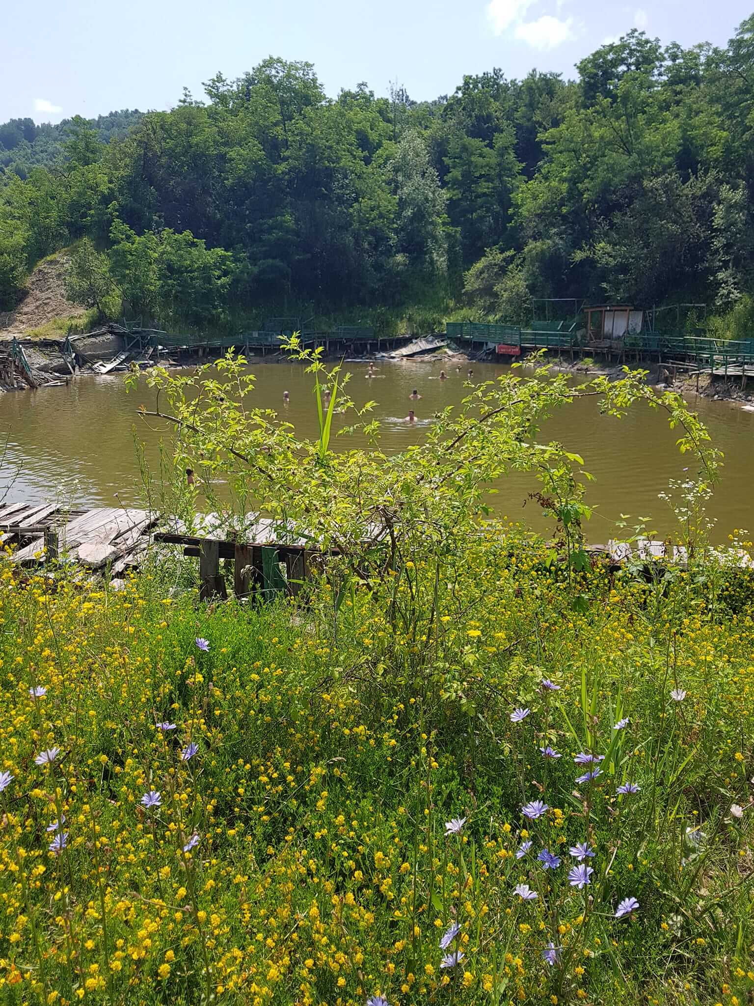 băile telega în paragină