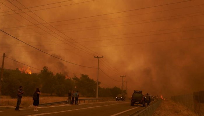 Grecia se confruntă cu incendii masive de vegetație și cere ajutorul UE