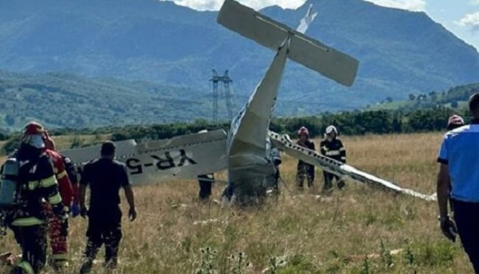 accident avion rasnov brașov