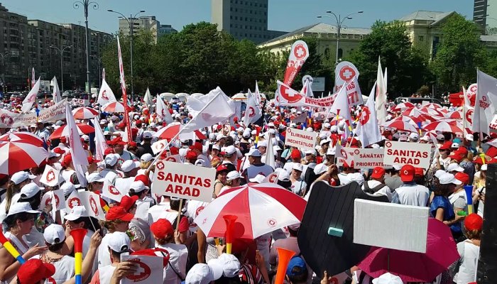 Sindicaliştii din Sănătate 