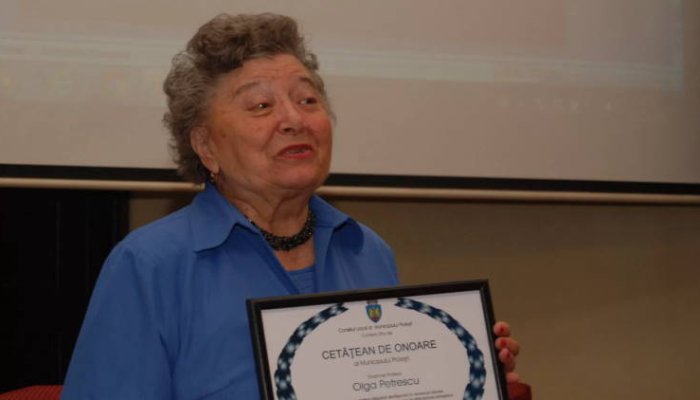 O stradă de lângă Colegiul „Caragiale” Ploiești ar putea primi numele „Profesor Olga Petrescu”