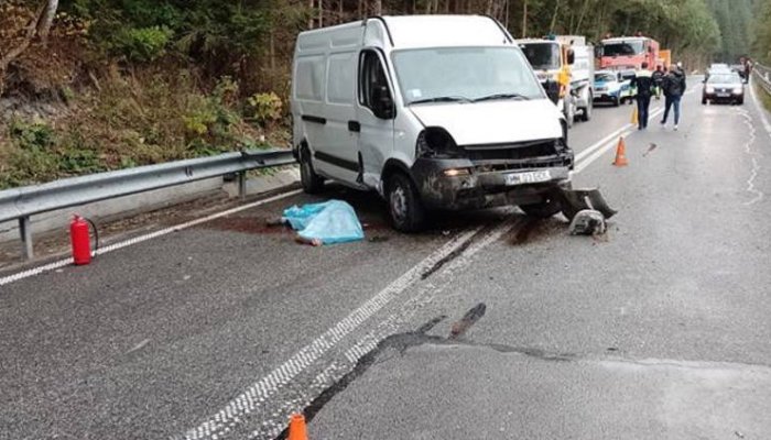 Pasagerul unei dubițe a murit într-un accident pe DN18, după ce șoferul a încercat să evite o căprioară