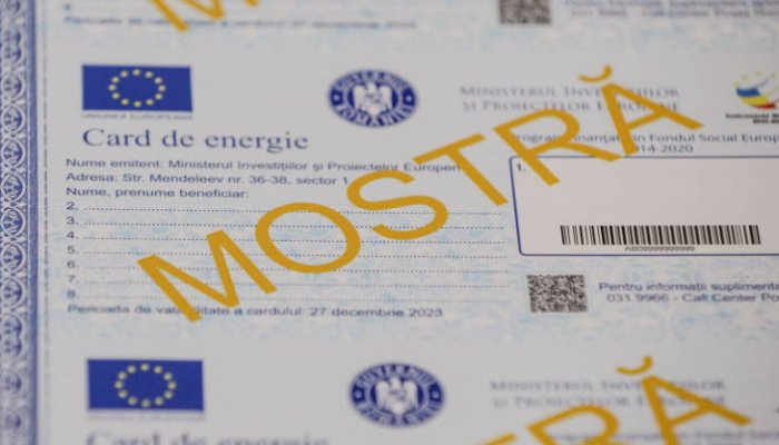 VOUCHERE ENERGIE | Guvernul a extins valabilitatea cardurilor