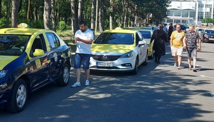 Un nou protest al taximetriștilor din Ploiești va avea loc marți, în centrul orașului