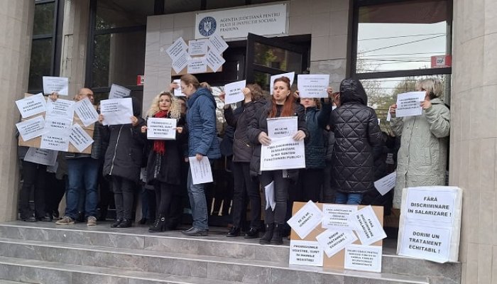 protest Ministerul Muncii greva generala