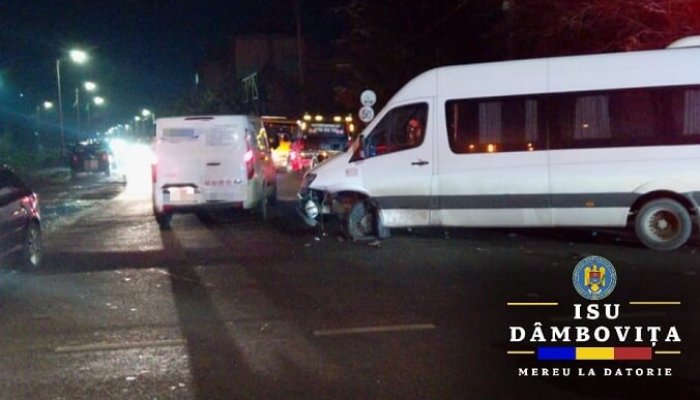 accident dn1a crevedia plan rosu de interventie