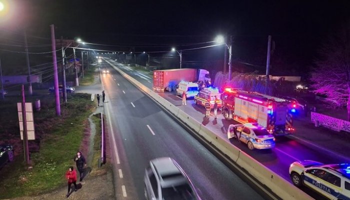 accident șoferiță alcoolemie dn1