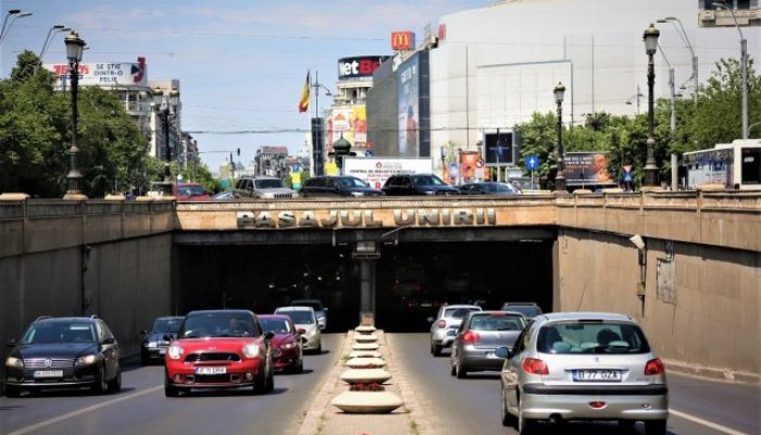 Restricţii de trafic în Pasajul Unirii din Capitală în următoarele nopți