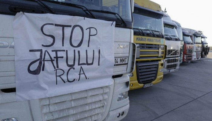 protestul transportatorilor