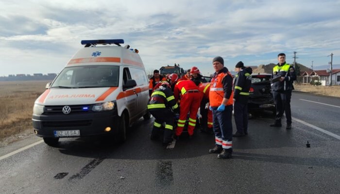 accident lângă buzau