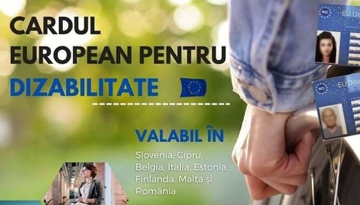 card persoane dizabilități