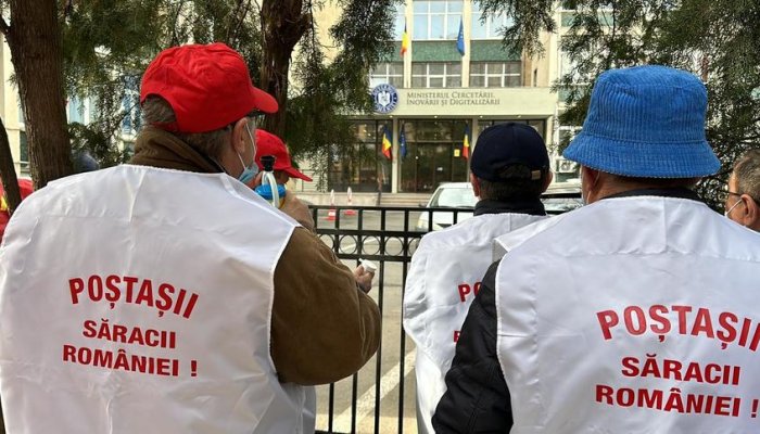 protest poștași