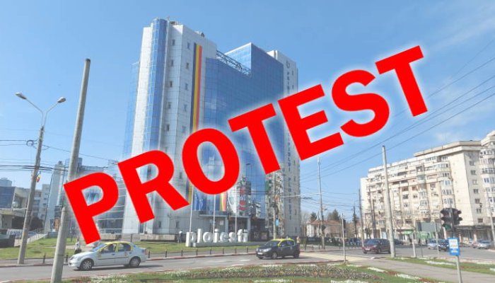 Protest al jurnaliștilor prahoveni față de comportamentul de tip interlop în sediul Primăriei Ploiești