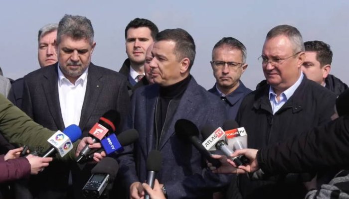 USR: „Ciolacu, Ciucă, Grindeanu și Bode au fost vineri să se facă de râs pe șantierul autostrăzii A7”