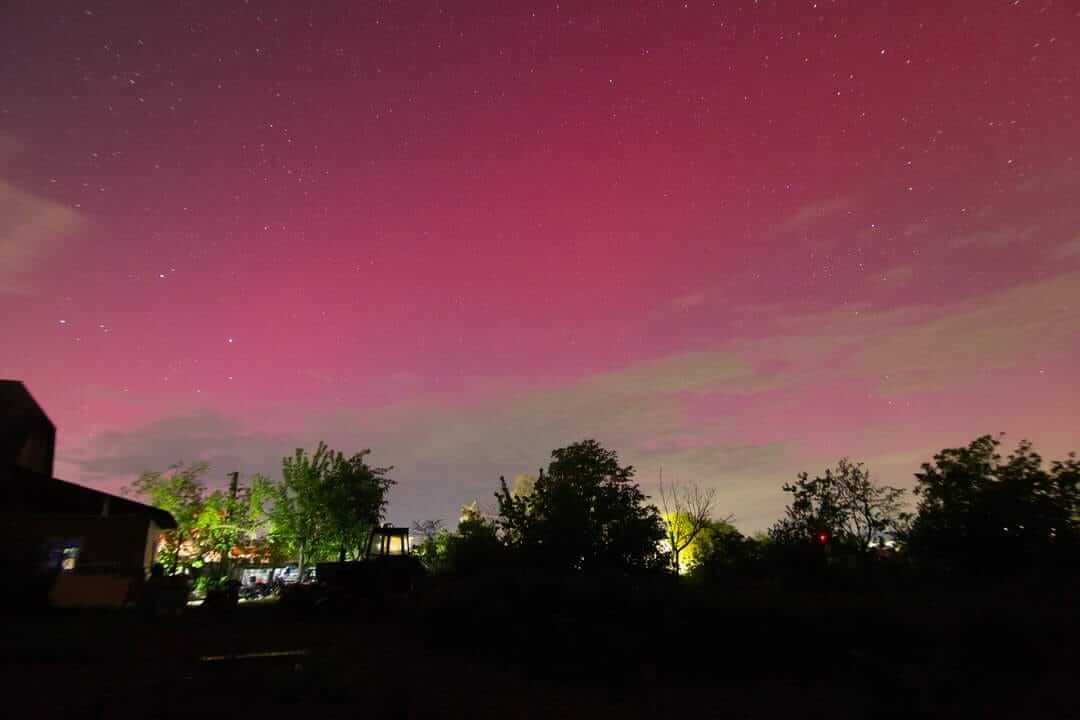 aurora boreală românia