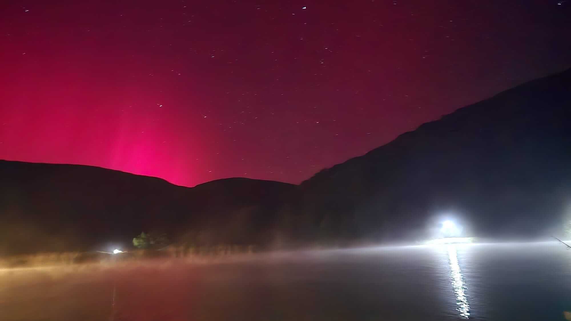 aurora boreală românia