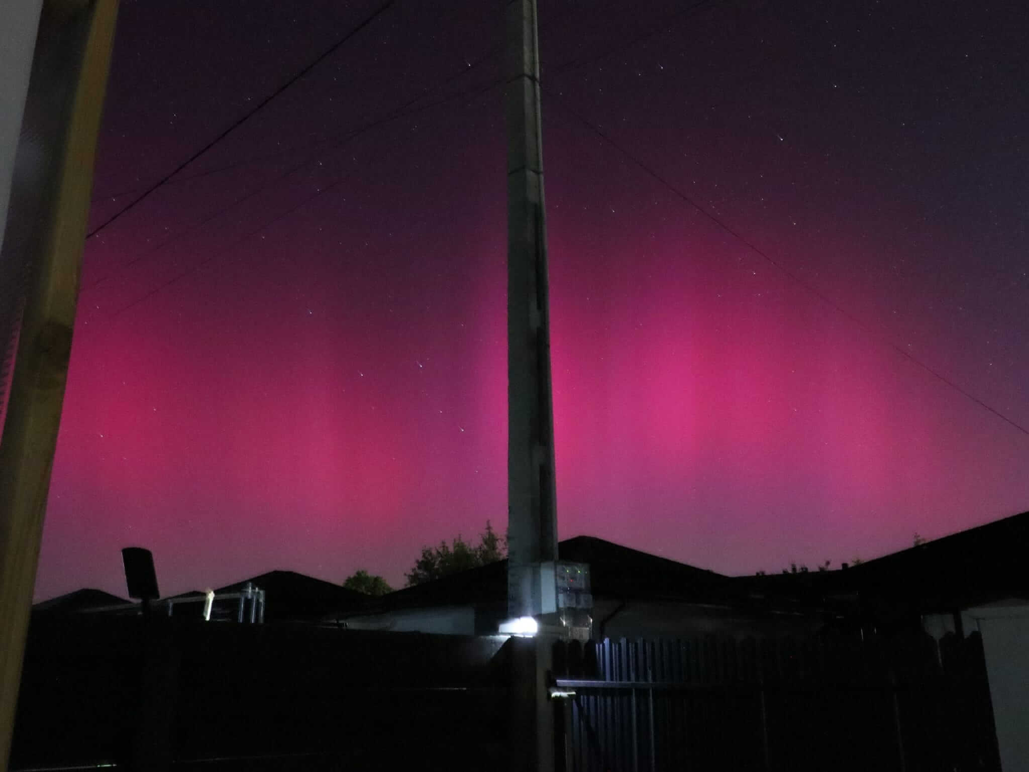 aurora boreală românia