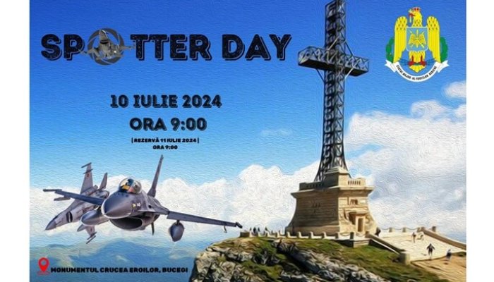 Ziua Forțelor Aeriene spotter day valea prahovei