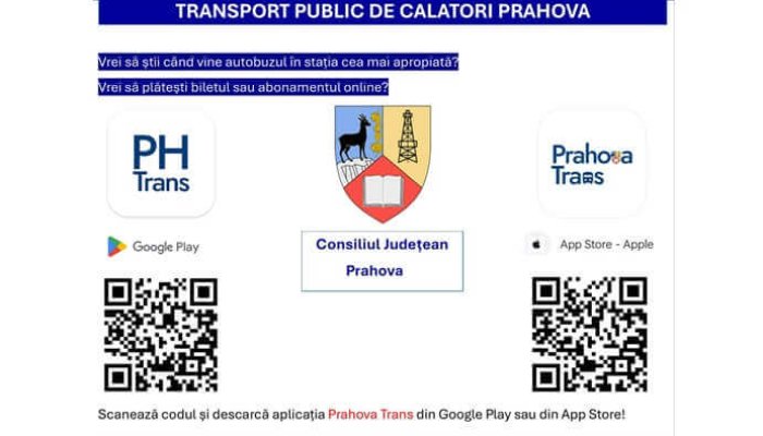 prahova trans aplicatie transport public