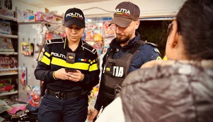 razie poliție malu roșu