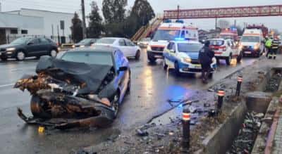 Accident mortal pe DN 1, la Potigrafu, duminică după-amiază