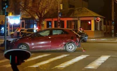 Accident grav în Ploiești, lângă sediul Poliției Municipale