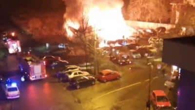 INCENDIU VODAFONE | Poliţia a adus la audieri un bărbat din Ploieşti