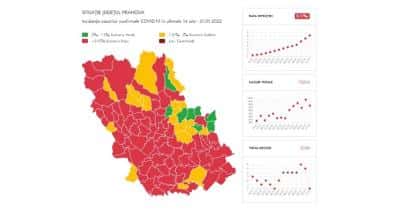 759 de cazuri Covid raportate luni, în Prahova, 15% dintre ele în unități de învățământ