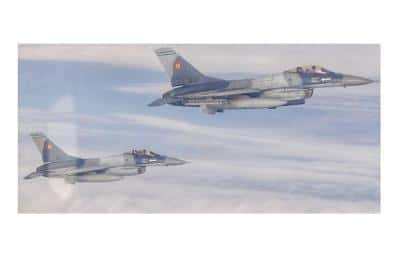 Avion militar ucrainean, interceptat joi dimineață, deasupra României