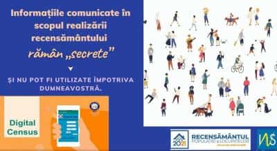 RECENSĂMÂNT 2022 – Luni începe autorecenzarea. Completarea chestionarului asigură o zi liberă