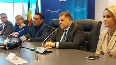 VIDEO | Ministrul Sănătăţii, Alexandru Rafila, în vizită în Ploieşti pentru proiectul viitorului spital municipal de urgenţă