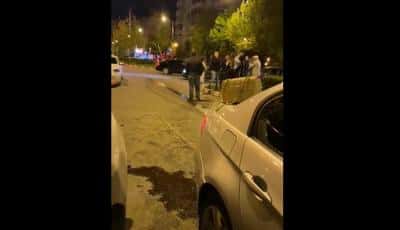 VIDEO | Scandal și amenințări cu sabia, după un accident din Ploiești