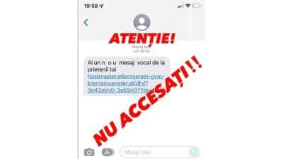 Mesaje virusate pe telefon. Avertismentul Poliției Române