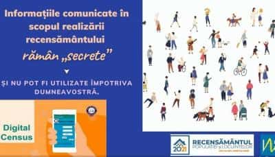 RECENSĂMÂNT 2022 | Verifică dacă formularul tău a fost înregistrat! Completarea incompletă sau incorectă, sancționată cu amenzi între 1.000 și 5.000 de lei