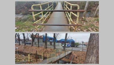 Încep lucrările pentru construirea a două noi pasarele peste pârâul Dâmbu