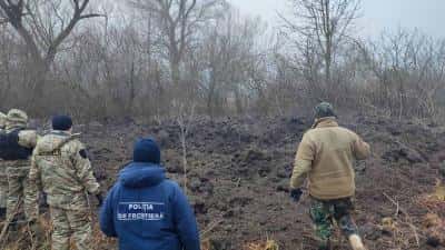 A avut loc detonarea controlată a resturilor de rachetă descoperite sâmbătă seară în raionul Briceni din Republica Moldova