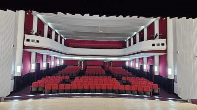 FOTO 📸 Sala de spectacole a Casei de Cultură Câmpina, transformată complet cu o investiție de aproape 2 milioane de lei