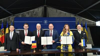 Declaraţie comună semnată de România, Ucraina și R. Moldova. Angajament pentru integritatea teritorială a țărilor vecine