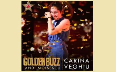 VIDEO 🎦 Carina Veghiu concurează, vineri seară, în semifinala “Românii au talent”. Prahoveanca de numai 11 ani s-a calificat cu un GOLDEN BUZZ