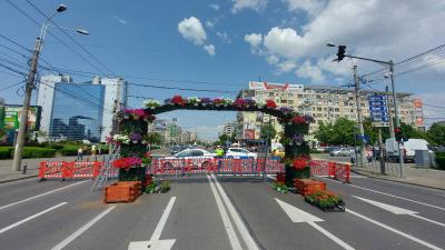 FOTO | Diseară încep Zilele Municipiului Ploieşti. Vezi cum arată centrul Ploieştiului şi cum se circulă acum!