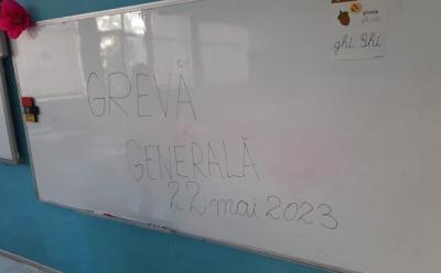 GREVĂ GENERALĂ în ȘCOLI, ZIUA 1. Sindicaliștii rămân indiferenți la oferta din promisiuni a Guvernului: “Nu avem nevoie de ajutoare sociale!”